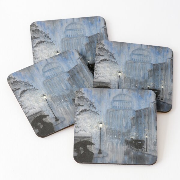 Item preview, Rainy 1880s London Streets designed and sold by daverheaume.