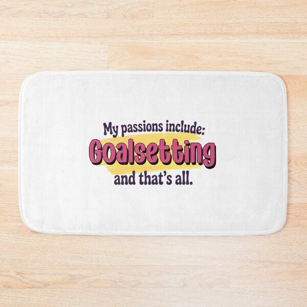 Item preview, Goalsetting is my passion - Funny Goalsetting Lover designed and sold by Watsonarts.