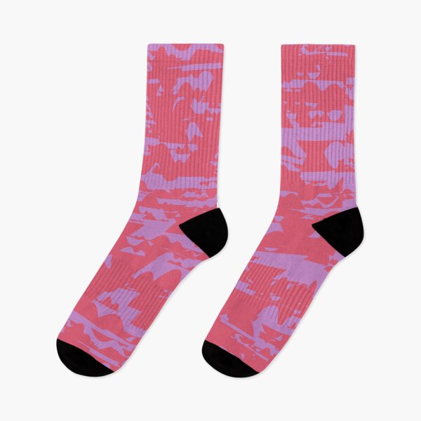Item preview, A pattern with pink and blue hearts, perfect for military-style camouflage fabric print or decorative wallpaper designed and sold by Ammi77.