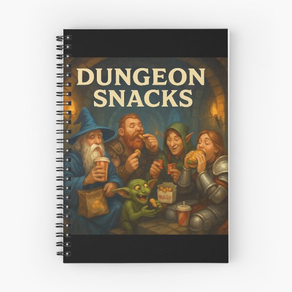 Item preview, Dungeon Snacks designed and sold by CyangProduct.