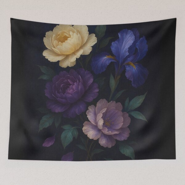 Item preview, Dark elegance: classic floral composition designed and sold by Bernd Friese.