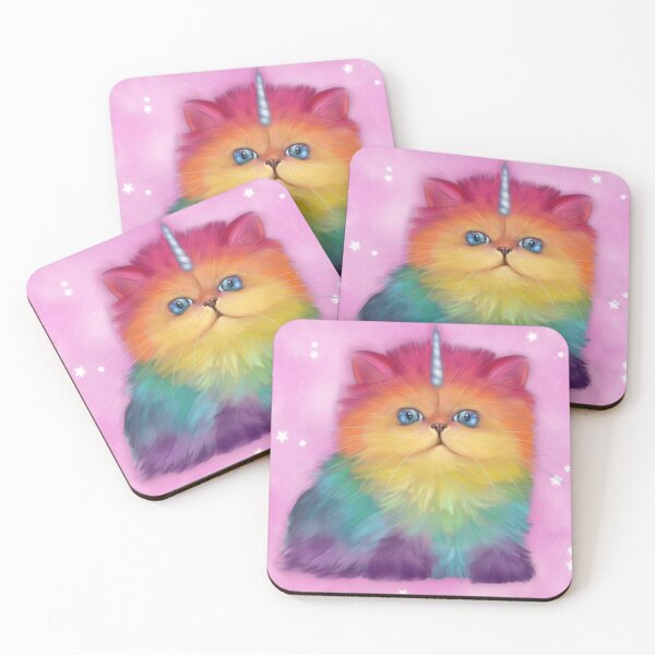 Item preview, Rainbow Mewnicorn™ designed and sold by Ash Evans.