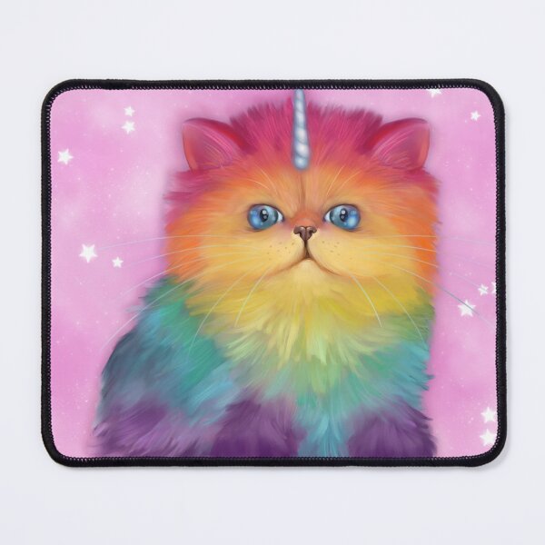 Item preview, Rainbow Mewnicorn™ designed and sold by Ash Evans.
