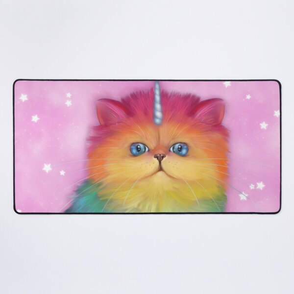 Item preview, Rainbow Mewnicorn™ designed and sold by Ash Evans.