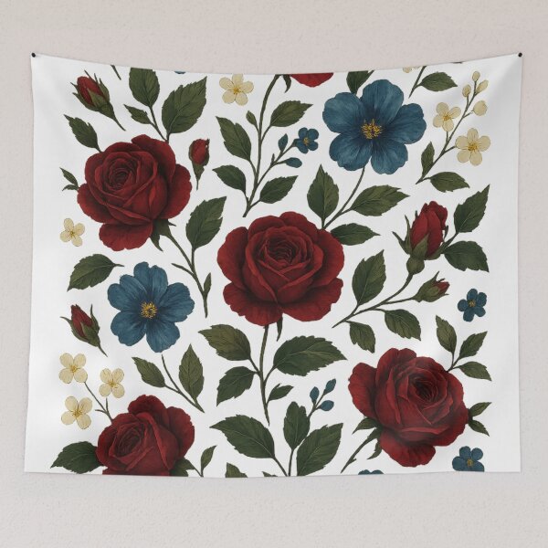Item preview, Moody Garden: Roses & Wildflowers designed and sold by Bernd Friese.