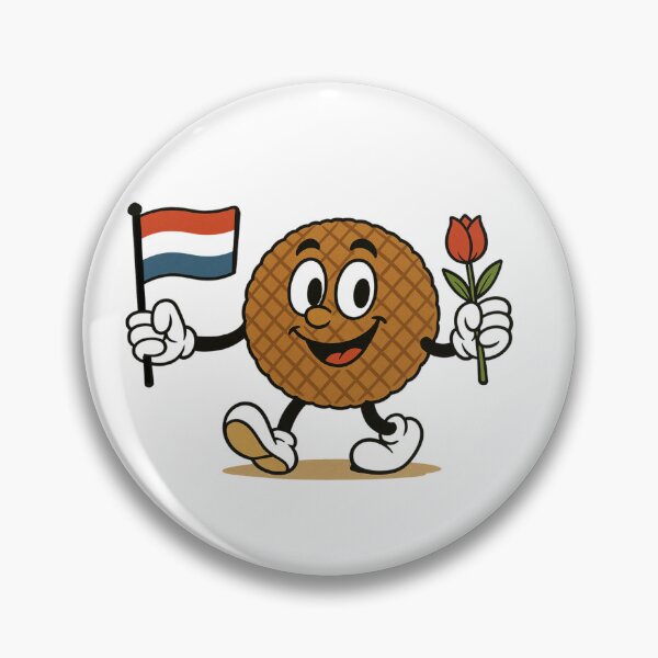 Item preview, De vrolijke stroopwafel designed and sold by lekkeruni.