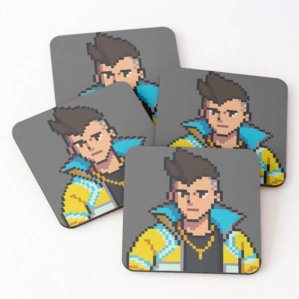 Item preview, Pixel Edge Running david designed and sold by Harry Draws Straws.