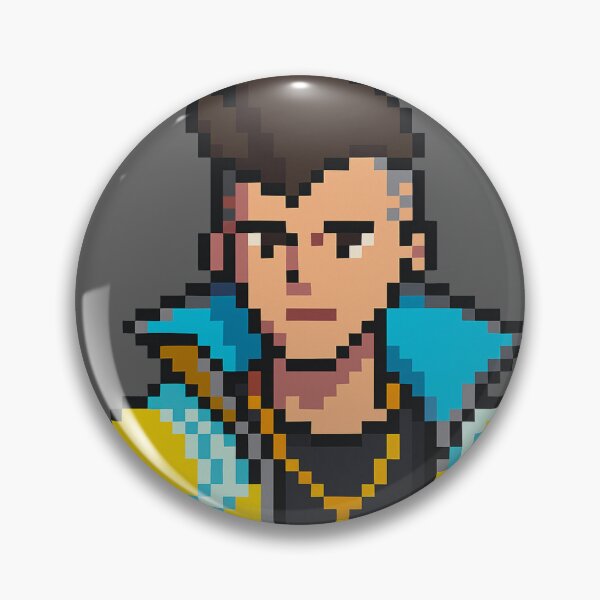 Item preview, Pixel Edge Running david designed and sold by Harry Draws Straws.
