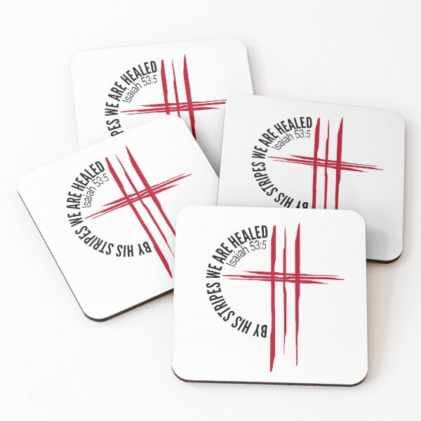 Item preview, By His Stripes We are Healed designed and sold by MWcreations.