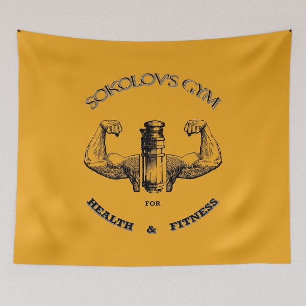Item preview, Sokolov's Gym - Black - Long Form designed and sold by Anguru.