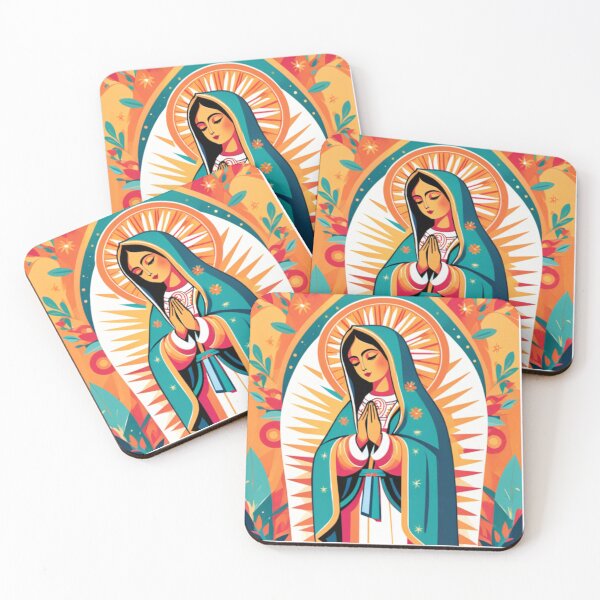 Item preview, Our Lady of Guadalupe T-Shirt | Virgin Mary Mexican Vintage Art Tee | Religious Guadalupe Apparel | Catholic Gifts for Women | Boho Folk Style designed and sold by Catzelle.