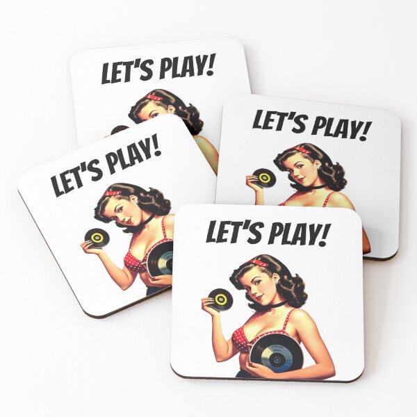 Item preview, Fifties Pin-up - Let's Play! designed and sold by Catzelle.