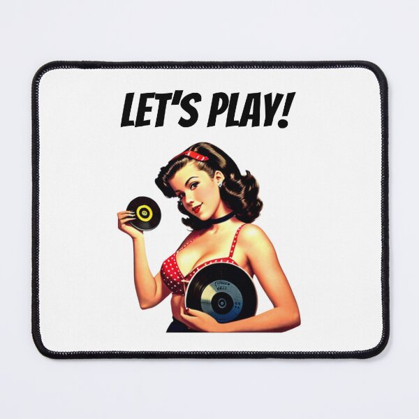 Item preview, Fifties Pin-up - Let's Play! designed and sold by Catzelle.