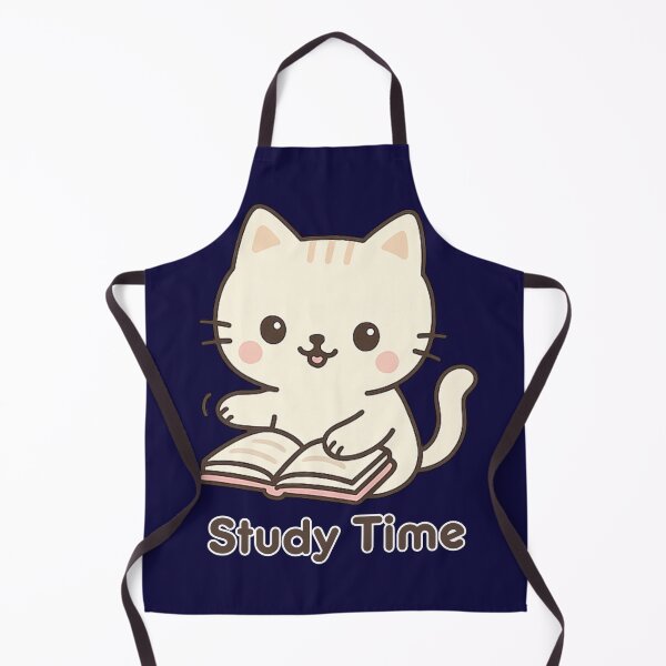 Item preview, Study Time Kawaii Cat – Cute Learning Design for Students & Cat Lovers designed and sold by Purrfect Blend .