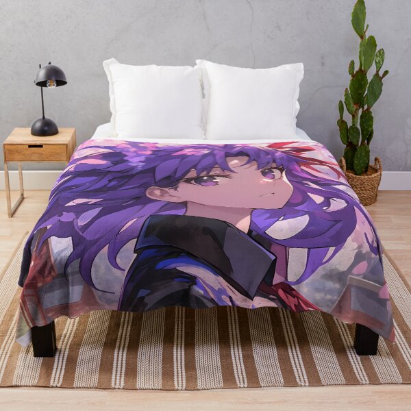 Item preview, Sakura Matou Fate Stay Night Anime Wisteria Kimono Twilight designed and sold by mildaclairmo.