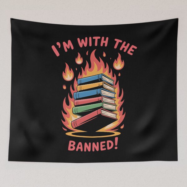 Item preview, Banned Books Week Anti Censorship designed and sold by CookWorldLaughs.