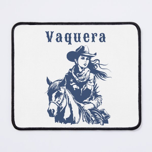 Item preview, Vaquera - Mexican Cowgirl Vintage Western T-shirt - Rodeo Style Mexican Cowgirl designed and sold by Catzelle.