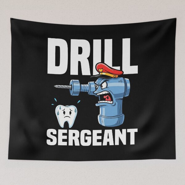 Item preview, DRILL SERGEANT - DENTIST designed and sold by KEF Custom.