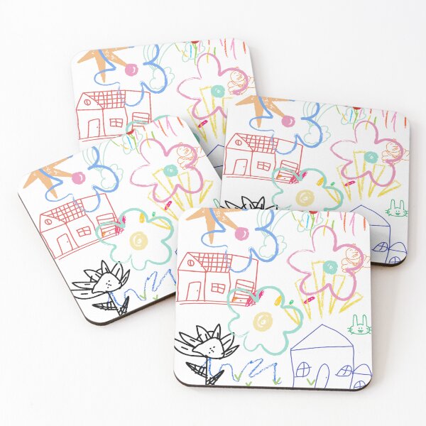 Item preview, artistic stains, hand drawing, original art designed and sold by lapukiprints.