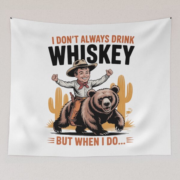 Item preview, I Don’t Always Drink Whiskey But When I Do... designed and sold by CookWorldLaughs.