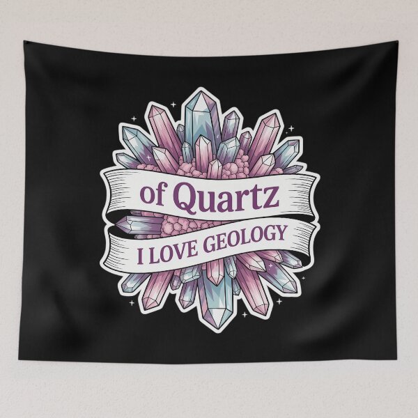 Item preview, Of Quartz I Love Geology Geologist Graduation designed and sold by CookWorldLaughs.