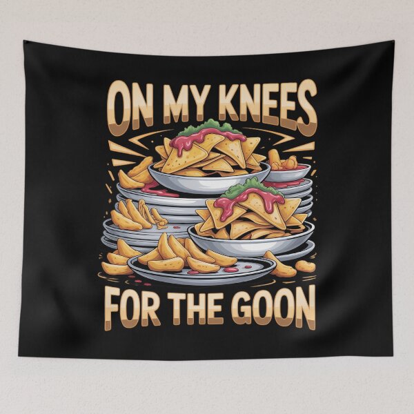 Item preview, On My Knees Funny Crab Rangoon designed and sold by CookWorldLaughs.