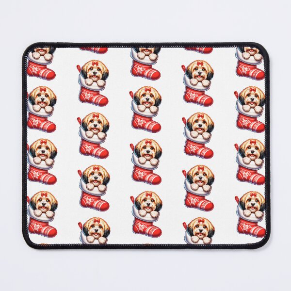 Item preview, Cute Havanese Christmas Stocking designed and sold by TheAnimalZ00.