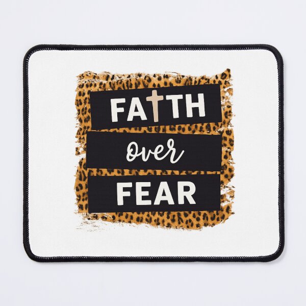 Item preview, Faith Over Fear Leopard Print Inspirational Design designed and sold by haitrieuic96.