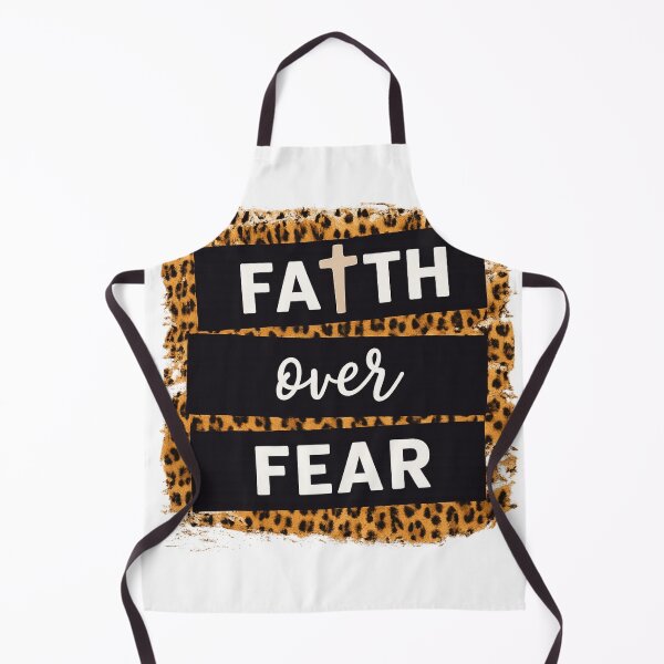 Item preview, Faith Over Fear Leopard Print Inspirational Design designed and sold by haitrieuic96.