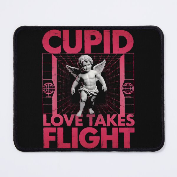 Item preview, Cupid in Gridspace – Hyperreal Fantasy Graphic Design designed and sold by AV.