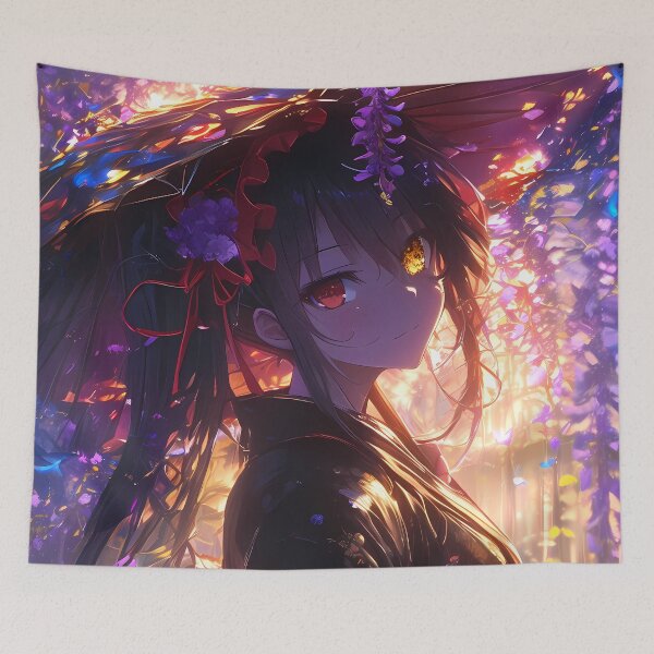 Item preview, Kurumi Tokisaki Date A Live Anime Wisteria Umbrella Gothic designed and sold by mildaclairmo.
