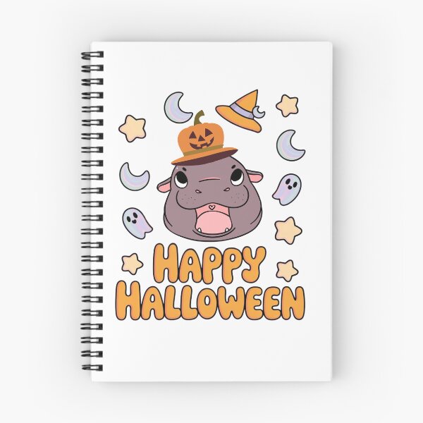 Item preview,  Cute cartoon Moodeng, pygmy hippo Happy  halloween , brafdesign designed and sold by Brafdesign.