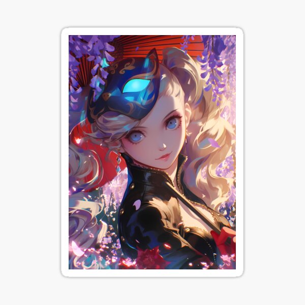 Item preview, Persona Game Ann Takamaki Persona5 Anime Wisteria Festival Kawaii Glow Magic designed and sold by mildaclairmo.