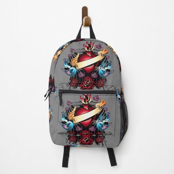 Item preview, Sacred Heart & Swallows designed and sold by TroviTutto.