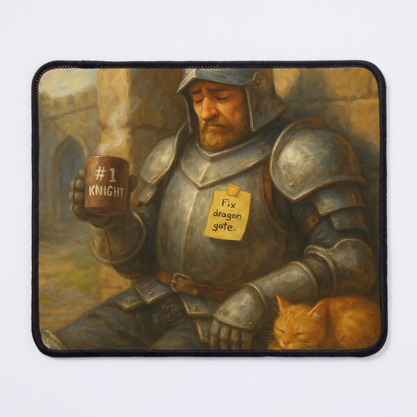Item preview, Knight in Slightly Tarnished Armor designed and sold by CyangProduct.