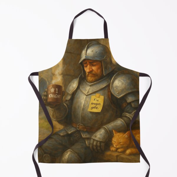 Item preview, Knight in Slightly Tarnished Armor designed and sold by CyangProduct.