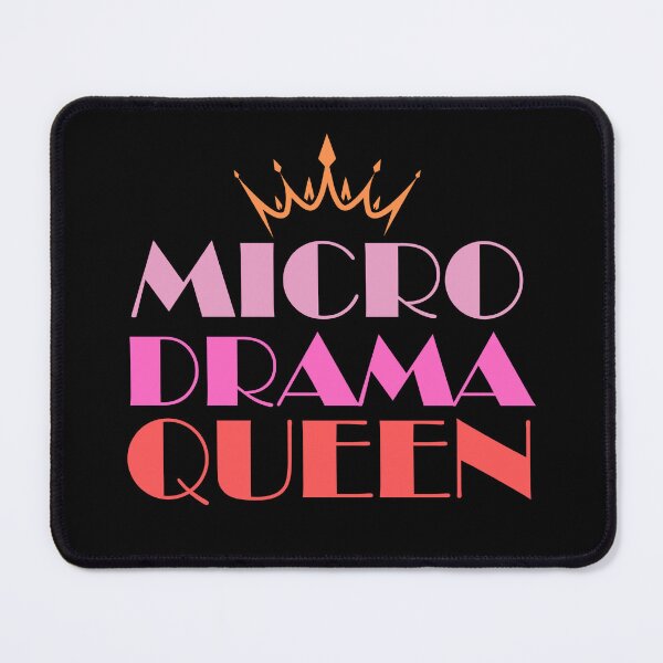 Item preview, Vertical Micro Drama Queen designed and sold by ToughTees.