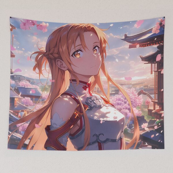 Item preview, Asuna Sword Art Online Game Lightning Flash Sakura Determination designed and sold by mildaclairmo.