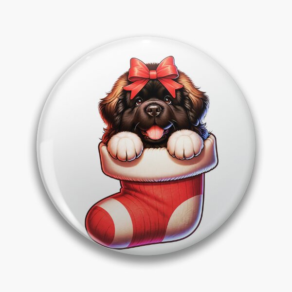 Item preview,  Cute Newfoundland Dog Christmas Stocking designed and sold by TheAnimalZ00.