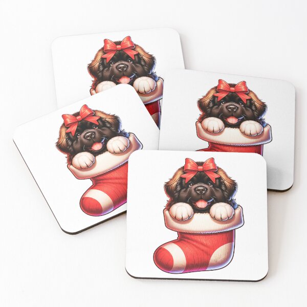 Item preview,  Cute Newfoundland Dog Christmas Stocking designed and sold by TheAnimalZ00.