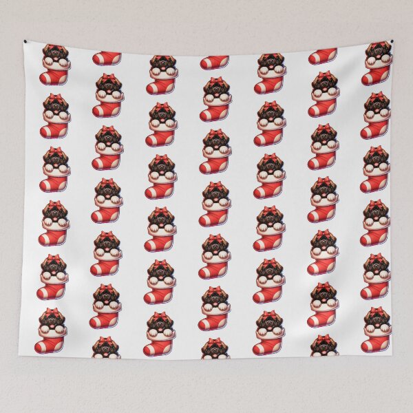 Item preview,  Cute Newfoundland Dog Christmas Stocking designed and sold by TheAnimalZ00.