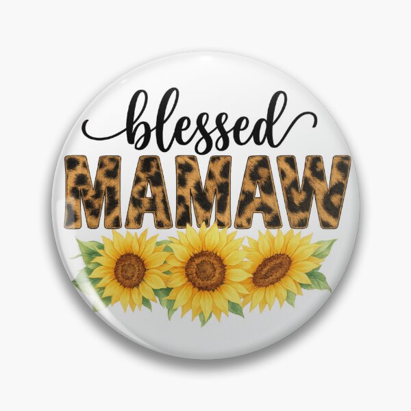 Item preview, Blessed Mamaw Leopard Print with Sunflowers designed and sold by haitrieuic96.