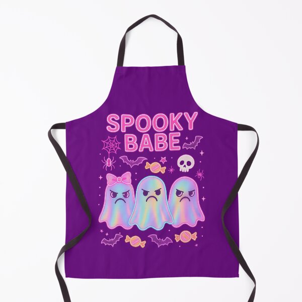 Item preview, Spooky Babe – Cute Angry Ghosts Halloween Design designed and sold by LunaSpellStudio.