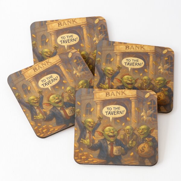 Item preview, Goblins Just Wanna Have Funds designed and sold by CyangProduct.