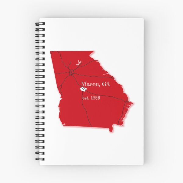 Item preview, Macon, GA [Red] designed and sold by PhilbonianDezin.