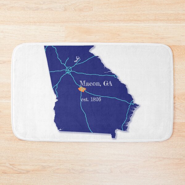 Item preview, Macon, GA [Blue] designed and sold by PhilbonianDezin.