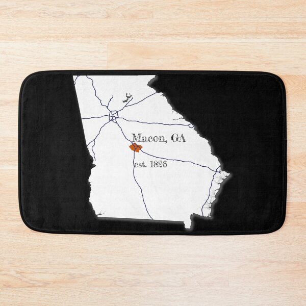 Item preview, Macon, GA [White] designed and sold by PhilbonianDezin.