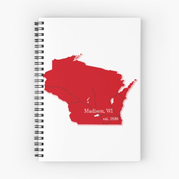 Artikelvorschau, Madison, WI [Rot] entworfen und verkauft von PhilbonianDezin.