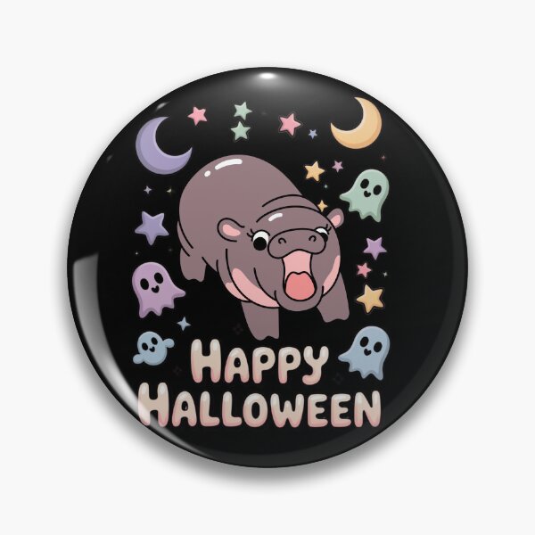 Item preview,  Cute cartoon Moodeng, pygmy hippo Happy  halloween model.227682 , brafdesign designed and sold by Brafdesign.