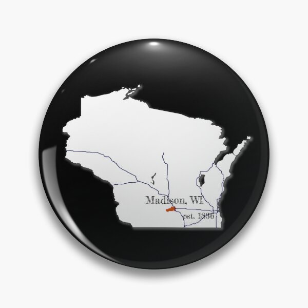 Artikelvorschau, Madison, WI [Weiß] entworfen und verkauft von PhilbonianDezin.
